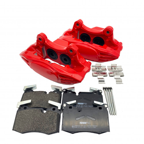 Budweg R53 R56 JCW Brembo Front Brake Calipers Upgrade 316x22mm
