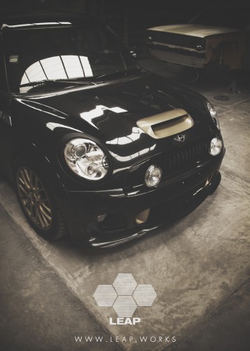 LEAP Lambda R56 R55-R59 MINI Larger Bonnet Scoop