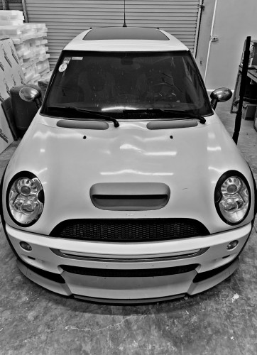 LEAP Omicron 3 R53 MINI Larger Bonnet Scoop