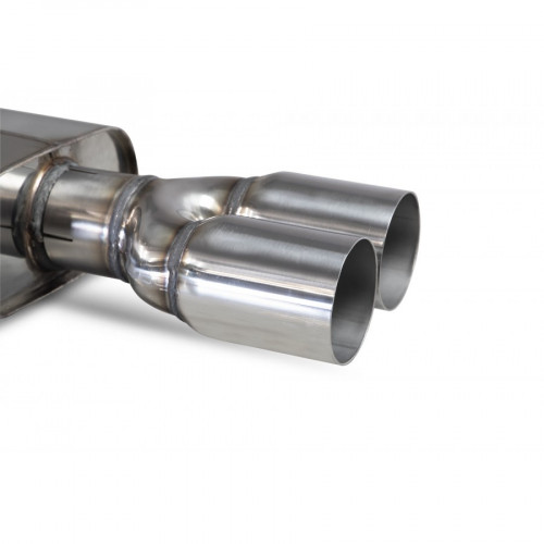Scorpion Exhausts Catback System MINI Challenge Polished 90mm STW - Resonated MINI F56 Non-UK/Euro Models Cooper S