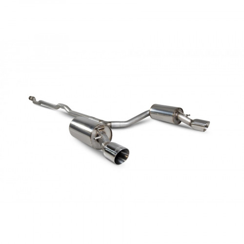 Scorpion Exhausts Catback System Polished 101mm Daytona - Non-Resonated MINI R55 Clubman Cooper S