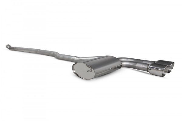 Scorpion Cooper S F55 Non GPF Model Non-resonated cat-back system 2014-2018