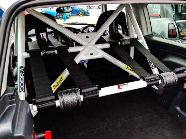 JP Cages MINI R53 Half Roll Cage
