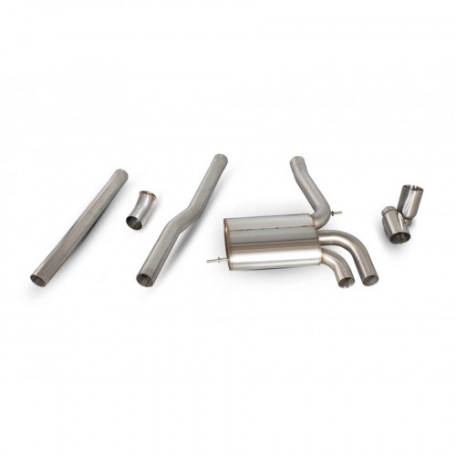 Scorpion Exhausts Catback System Polished 100mm Daytona - Non-Resonated MINI F56 Non-UK/Euro Models 2014-2018