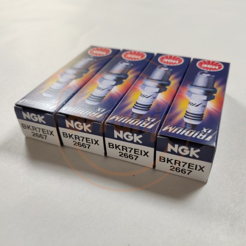 NGK 2667 BKR7EIX Spark Plugs R53 | Orranje Performance