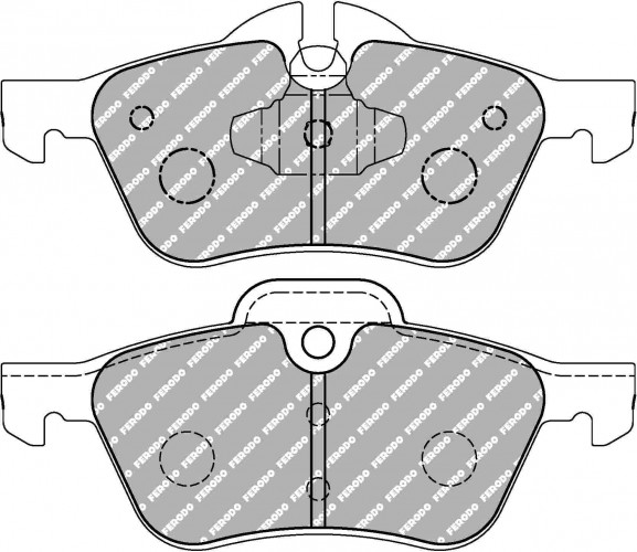 Ferodo DS2500 FCP1499H Brake Pads - MINI Cooper S R50 R52 R53 Front
