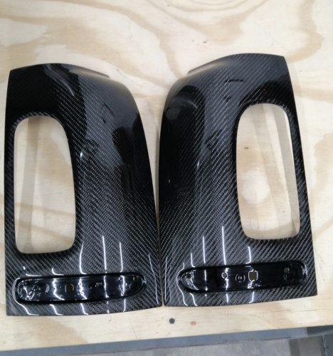 LEAP Skull R55 CF OE REP Taillight surround