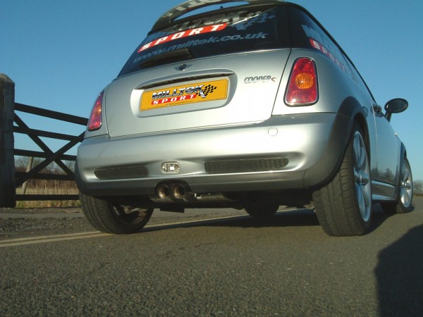 Milltek R52 Catback Exhaust Convertible - Non-Resonated SSXM403