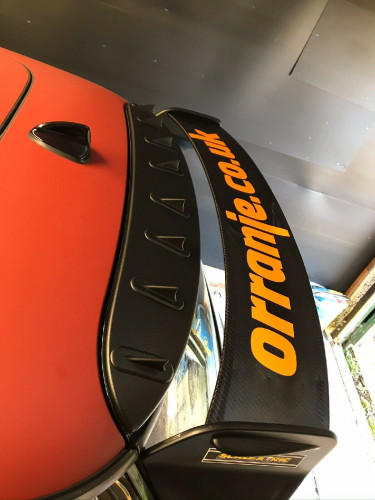 Orranje Giant Vinyl Orranje G-Wing Sticker