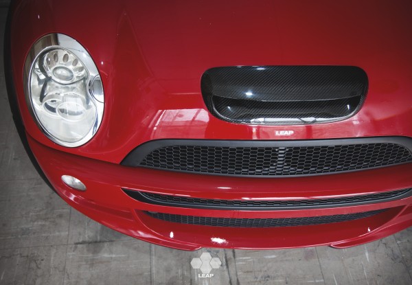 LEAP Omicron 2 R53 MINI Larger Bonnet Scoop