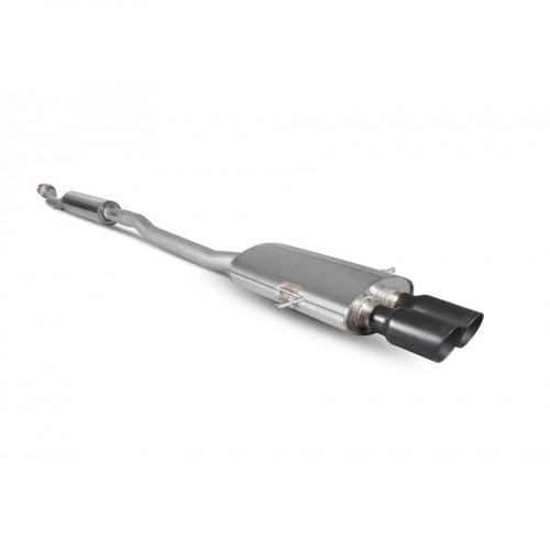 Scorpion Exhausts Catback System Black Ceramic 90mm Daytona - Resonated MINI R56 R57 R58 R59 Cooper S