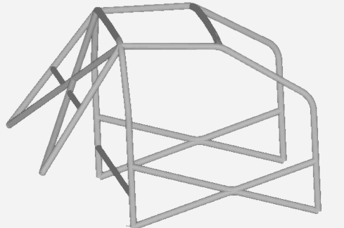 JP Cages MINI R53 Bolt-In Competition Roll Cage | Orranje