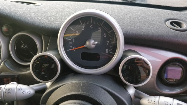 Orranje Rev Counter Gauge Pods 52mm R50 R52 R53