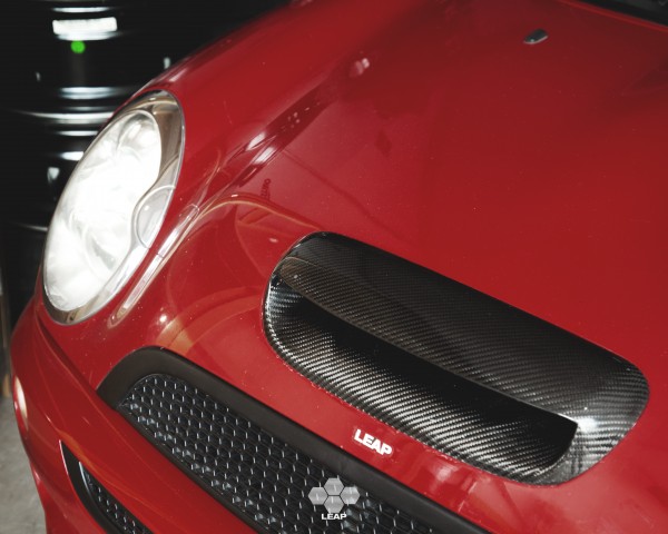 LEAP Omicron 2 R53 MINI Larger Bonnet Scoop
