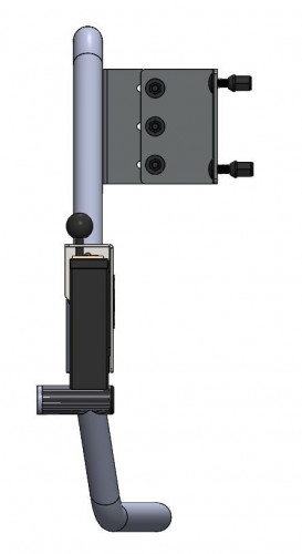 M7 Speed Swing Away Spare Tyre Carrier R60 R61 | Orranje