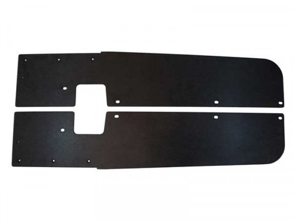 M7 Shorty Side Splitters R55 Clubman Black ABS Plastic