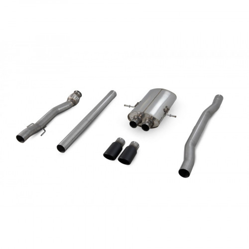 Scorpion Exhausts Catback System Black Ceramic Monaco - Non-Resonated MINI R56 R57 R58 R59 Cooper S