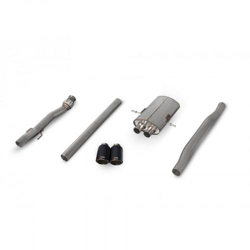 Scorpion Exhausts Catback System Carbon Fibre 90mm Ascari - Non-Resonated MINI R56 R57 R58 R59 Cooper S