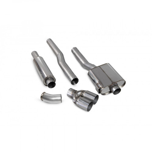 Scorpion Exhausts Catback System MINI Challenge Polished 90mm STW - Resonated MINI F56 Non-UK/Euro Models Cooper S