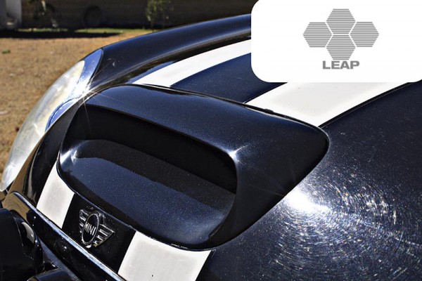 LEAP Omicron R53 MINI Larger Bonnet Scoop | Orrannje