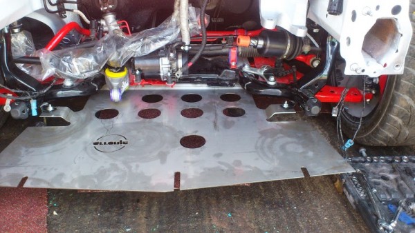 Orranje Skid Plate Sump Guard MINI R50 R52 R53