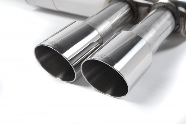 Milltek Exhausts Catback System Polished Tips Twin 90mm GT90 - Non-Resonated MINI F56 Non-GPF Cooper