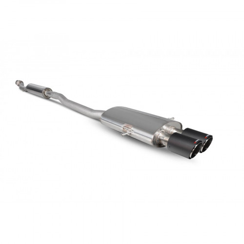 Scorpion Exhausts Catback System Carbon Fibre 90mm Ascari - Resonated MINI R56 R57 R58 R59 Cooper S