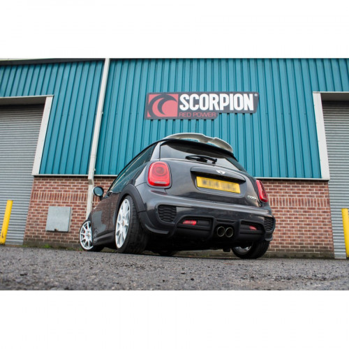Scorpion Exhausts Catback System Polished 100mm Daytona - Non-Resonated MINI F56 Non-GPF Cooper S
