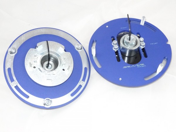 Silver Project Adjustable Top Mount Camber Plates MINI F55 F56 F57