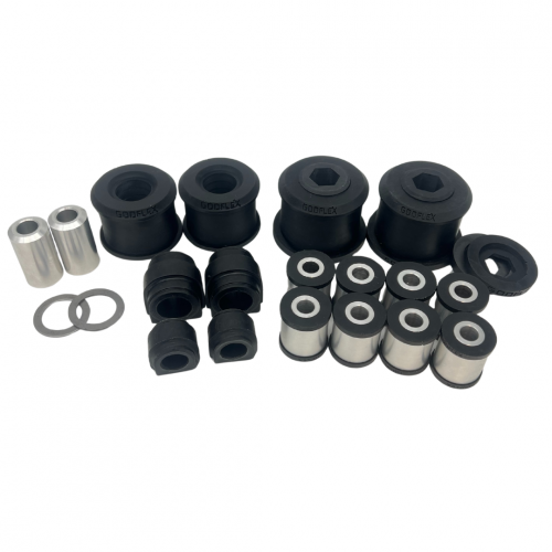 Godflex R56 Performance Series Front Arms, Rear Arms and Rear Trailing Arms with Anti Roll Bar Bushes