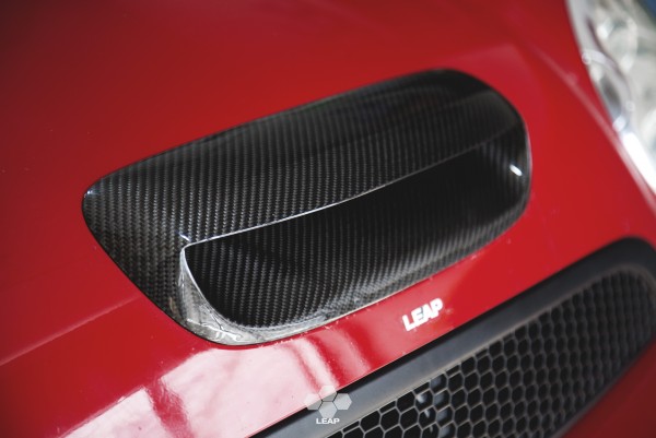 LEAP Omicron 2 R53 MINI Larger Bonnet Scoop