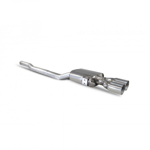 Scorpion Exhausts Catback System MINI Challenge Polished 90mm STW - Non-Resonated MINI F56 GPF-back Cooper S
