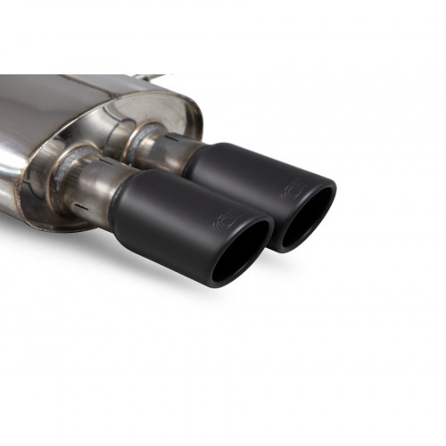 Scorpion Exhausts Catback System Black Ceramic Monaco - Resonated MINI R56 R57 R58 R59 Cooper S