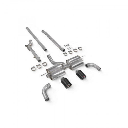 Scorpion Exhausts Catback System 100mm Carbon Fibre Ascari - Non-Resonated MINI R60 Countryman R61 Paceman Cooper S All4