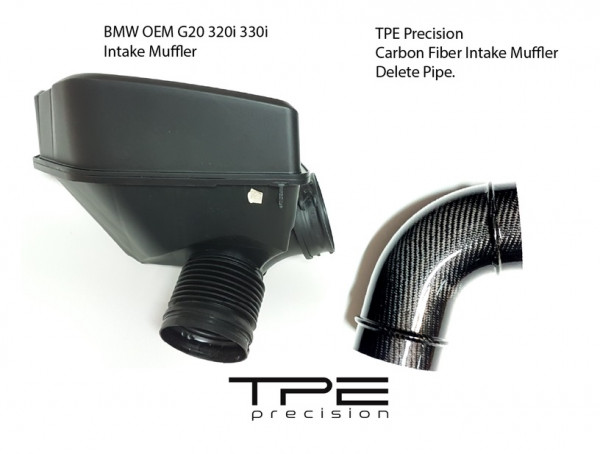 TPE Precision Intake Muffler Delete BMW G20 320i/330i
