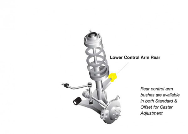 Whiteline MINI Front Wishbone Rear Bush (Caster) W52614