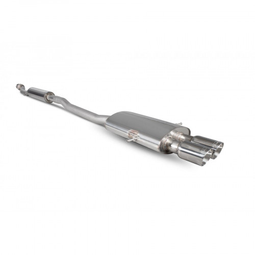 Scorpion Exhausts Catback System Polished 90mm Daytona - Resonated MINI R56 R57 R58 R59 Cooper S