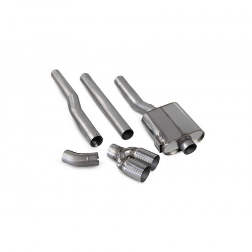 Scorpion Exhausts Catback System MINI Challenge Polished 90mm STW - Non-Resonated MINI F56 Non-GPF Cooper S