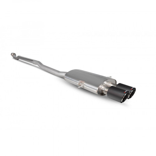 Scorpion Exhausts Catback System Carbon Fibre 90mm Ascari - Non-Resonated MINI R56 R57 R58 R59 Cooper S