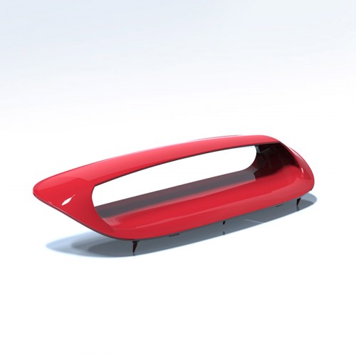 LEAP Omicron R53 MINI Larger Bonnet Scoop | Orrannje