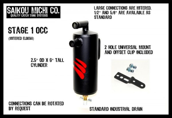 Saikou Michi Single Oil Catch Can R55 R56 R57 R58 R59