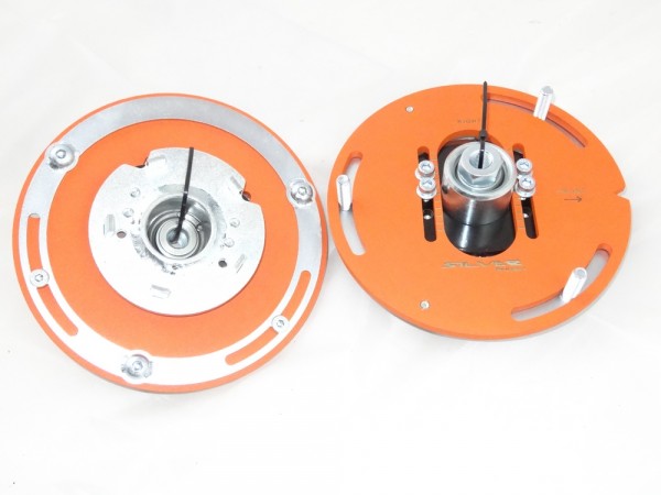 Silver Project Adjustable Top Mount Camber Plates MINI F55 F56 F57