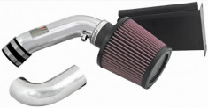 K&N COLD AIR INTAKE MINI COOPER S L4-1.6L (SR), '02; POLISHED R53 R52