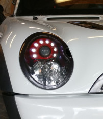 Orranje R50 R52 R53 Xenon DRLs LED Globe Modification - Daytime Running Lights