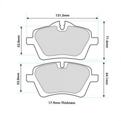 PBS ProTrack ProRace ProComp R53 JCW / R56 S / Bremtech Front Brake Pads 294mmx22mm