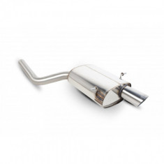 Scorpion Exhausts Rear Silencer Polished 90mm Daytona - MINI One Cooper R56